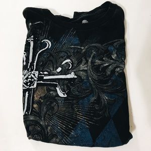 Carbon Black Vintage Graphic Tee